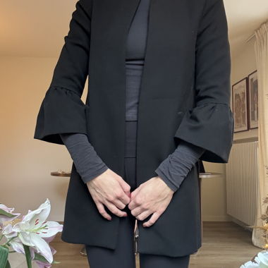 Manteau Zara avec jolies manches cloche