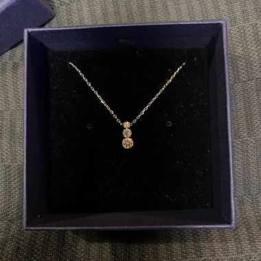 Swarovski-Kette mit Kristallen