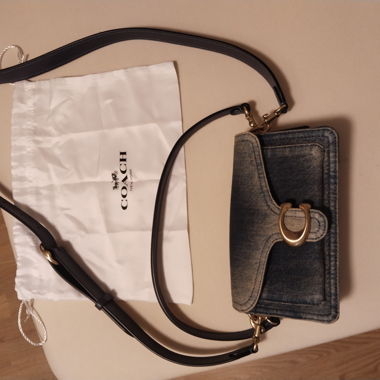Coach Tabby 20 indaco scuro