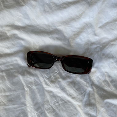 Le Specs Sonnenbrille im Schildpatt-Design