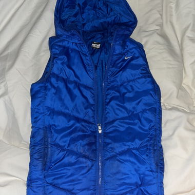 gilet nike bleu