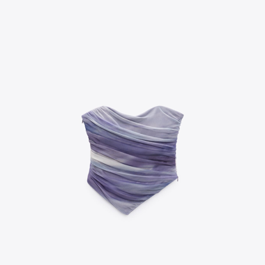 Zara Tulle Top