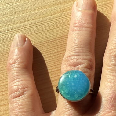 Blue-turquoise ring