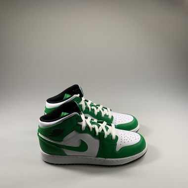 Jordan 1 Mid Lucky Green GS