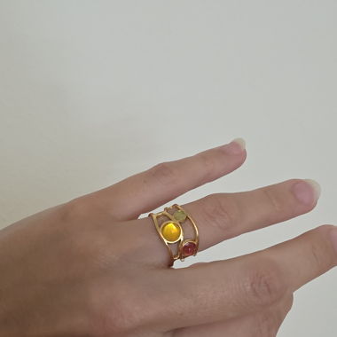 Golden shiny Ring