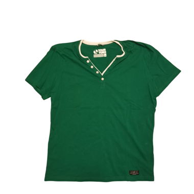 T-Shirt mit Knopfleiste von YOURTURN