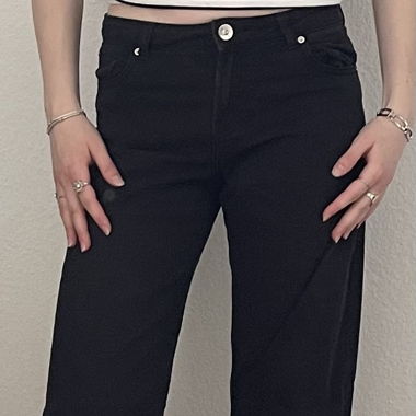 Pantaloni baggy H&M neri