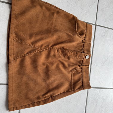 Brown Short Skirt