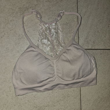 Spitzen-Bralette rosa