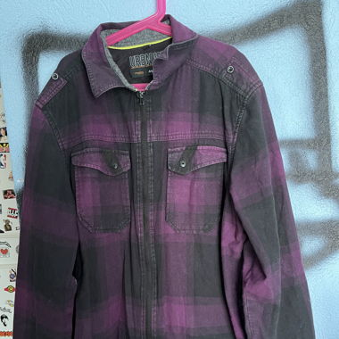Stoff Jacke