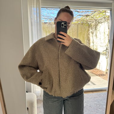 Wool Jacket with Collar