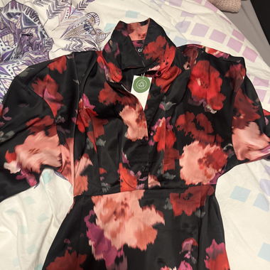 Robe à fleur 
