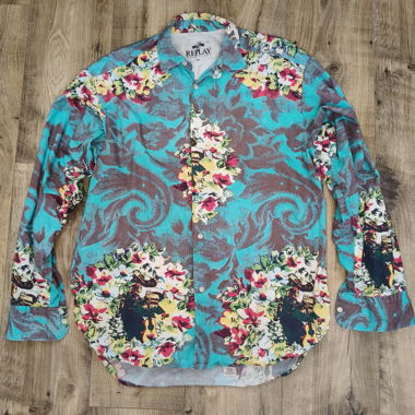 Replay Blumenhemd