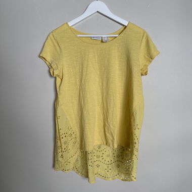 Amy Vermont Gelbes Top
