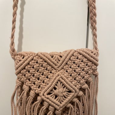 Makramee knüpft tasche / bag