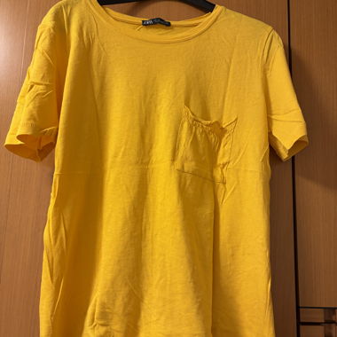 Zara t-shirt gialla