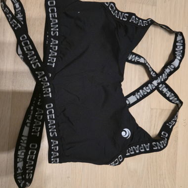 Ocean Apart Sport-BH schwarz Gr. L