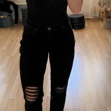 Mom Jeans black