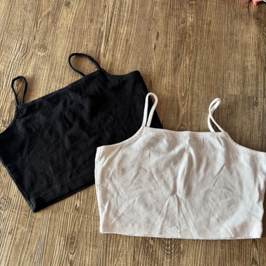 2er Set Cropped Tops