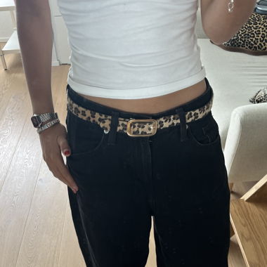 leopardprint belt