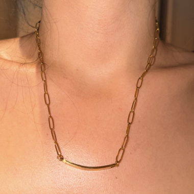 Gold-colored Necklace (unengraved)