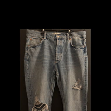 Zara Flared Zipper Jeans