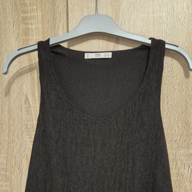 Débardeur noir Mango