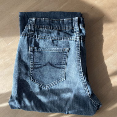 Grey-blue Baggy Jeans