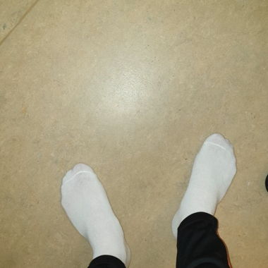 White socks