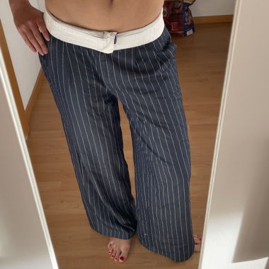 striped pants