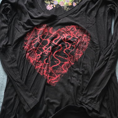 Maglietta Desigual a maniche lunghe XL
