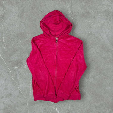 vintage juicy couture trackjacket in red/pinkish 