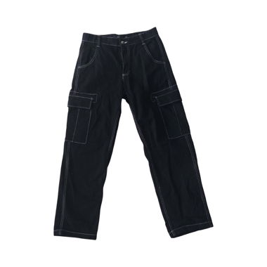 Black Bershka Cargo Pants
