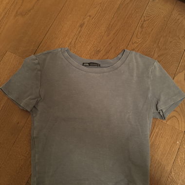 ZARA blue/grey T-shirt