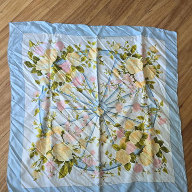 Hermes vintage silk scarf  