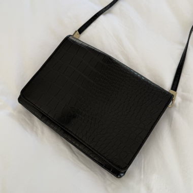 Sac bandoulière noir