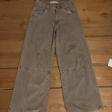 Bershka Brown Baggy Jeans