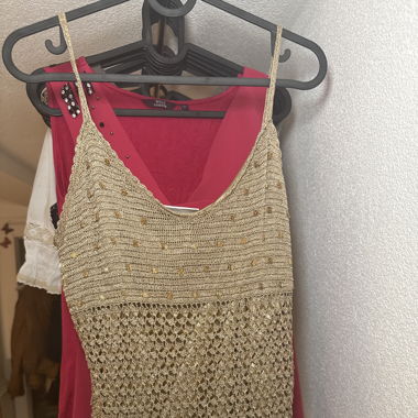sequin top