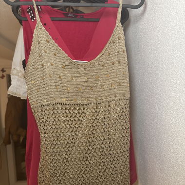 sequin top