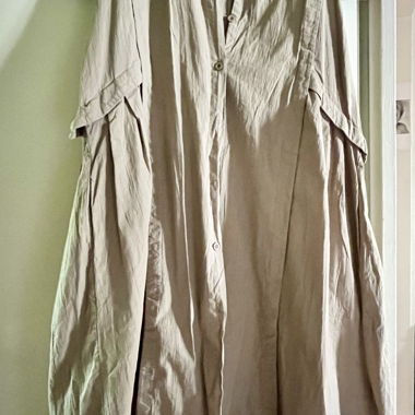 Robe style coréen couleur taupe