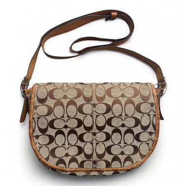 Coach Crossbody Bag – Signature Canvas & Leather