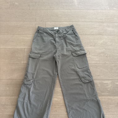 Long Dark Green Cargo Pants