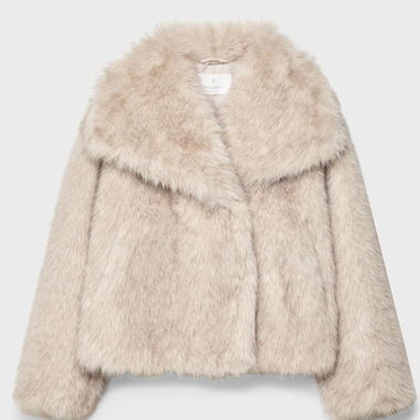 Veste en fausse fourrure