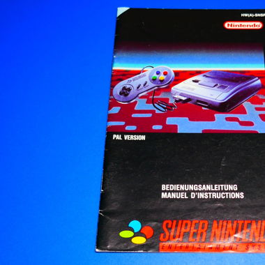 Notice Super Nintendo / R11565