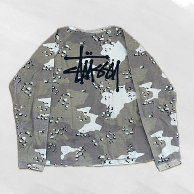 Stussy waffle Camouflage Longsleeve