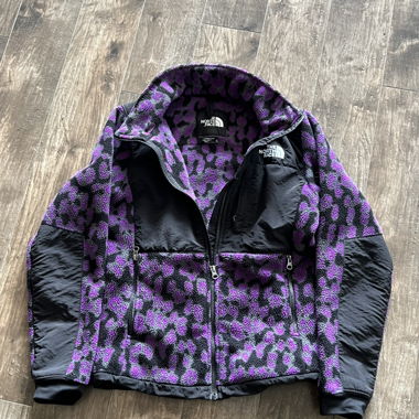 The North Face Fleecejacke lila-schwarz