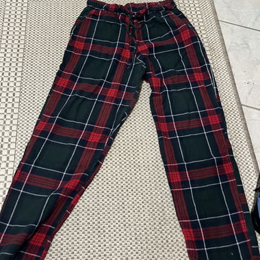Karierte Hose 