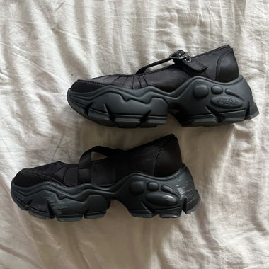 buffalo london "binary ballet" ballerine chunky