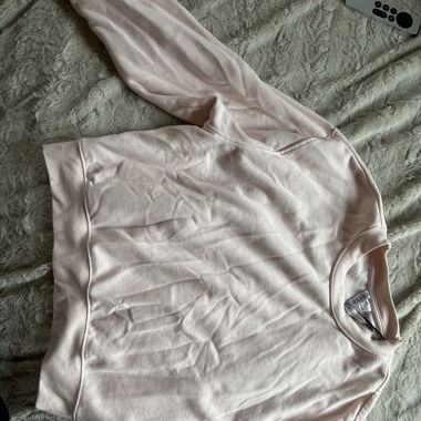 Hellrosa Pullover