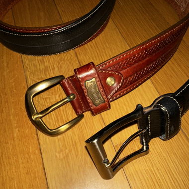 Ceintures en cuir